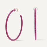 Sadie Earrings - Cranberry