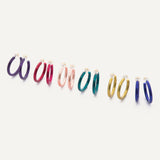 Elle Earring Set x6 - Brights Multi