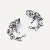Vegas Earrings - Gunmetal