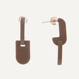 Makena Earrings - Clay