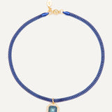 Kaley Necklace - Royal blue
