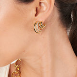Asia Earrings - Gold