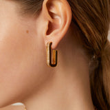 Berlin Earrings - Gold Slate
