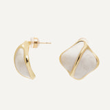 Beth Earrings - Cotton