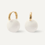 Dylan Earrings - White