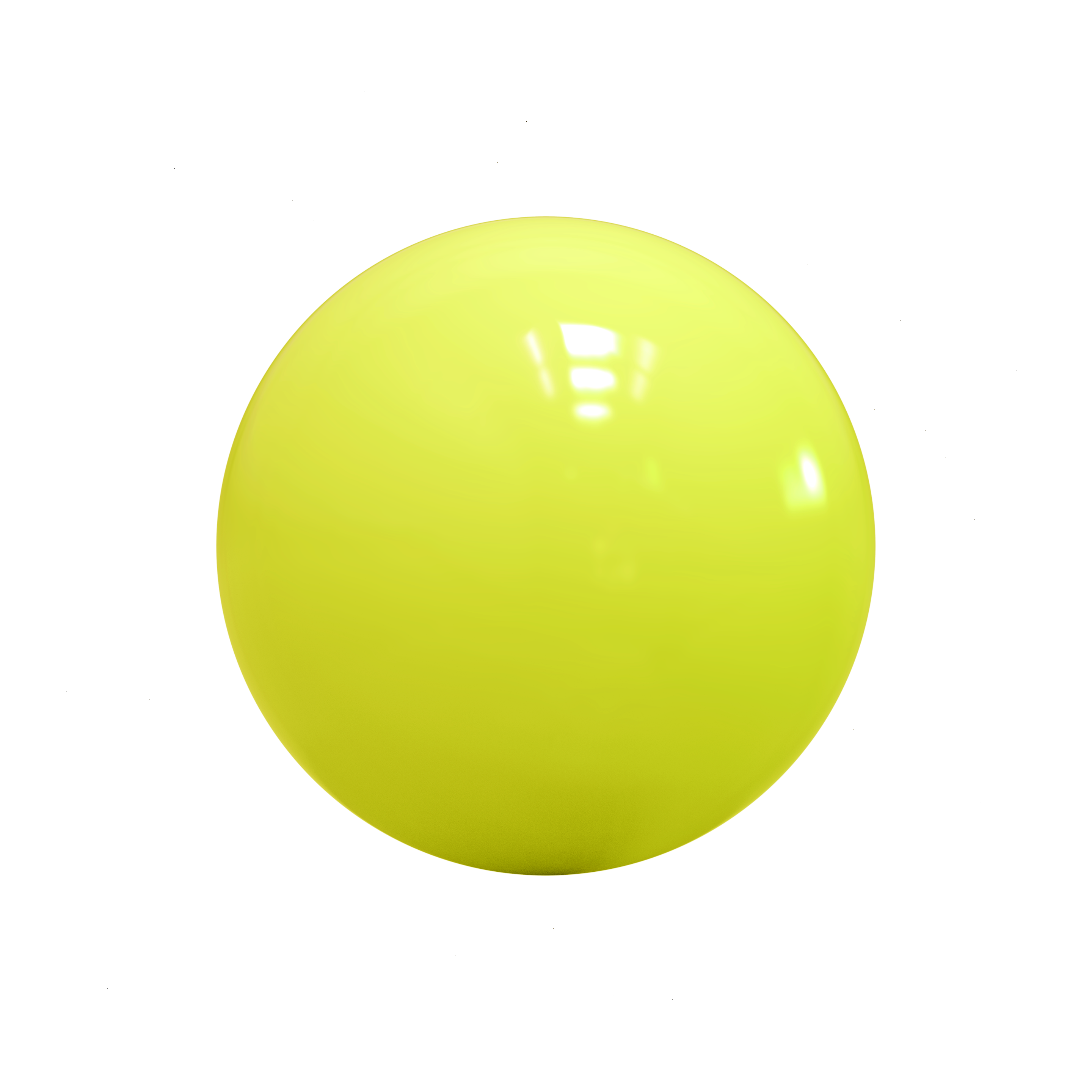 Lolli Necklace - Neon Yellow Lolli Necklace - Neon Yellow