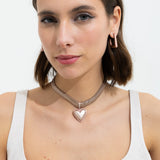 Zoe Necklace - Rosé