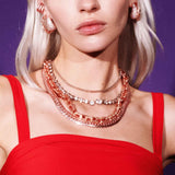 Camille Ear Cuff - Apricot Crush
