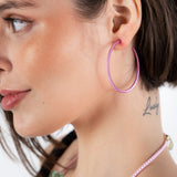 Sadie Earrings - Cosmopolitan Pink