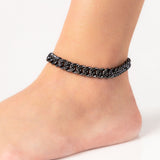 Tokyo Anklet - Gunmetal