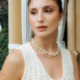Sevilla Necklace - Matte Cream