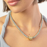 Phoenix Necklace - Gold Iridescent