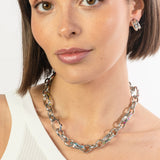 Blake Necklace - Silver Multi