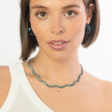 Nova Necklace - Storm Blue