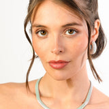 River Necklace - Shimmer Cotton