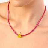 Lolli Necklace - Raspberry Lemonade
