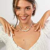Cherry Necklace - Haze - Cream