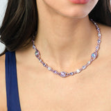 Gemma Necklace - Lilac