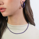 Calla Necklace - Ultra Violet