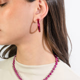 Blue Necklace - Cranberry