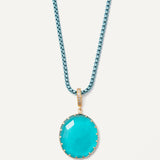 Ollie Necklace - Ocean Blue