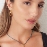 Ollie Necklace - Ocean Blue