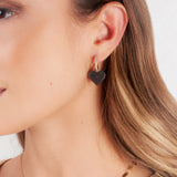 Kamilla Earrings - Gold Navy