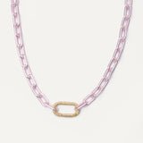Paris Necklace - Gold - Rose Water