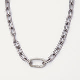 Paris Necklace - Silver - Platinum
