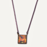 Kylie Necklace - Square - Cappuccino