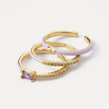 Fiona Ring Set - Waterlilly