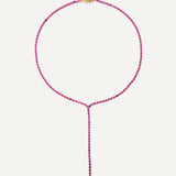 Billie Necklace - Cranberry