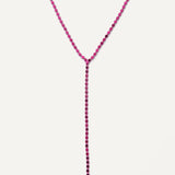 Billie Necklace - Cranberry