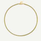 Calla Necklace - Olive