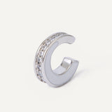 Mina Ear Cuff - Silver - Cotton