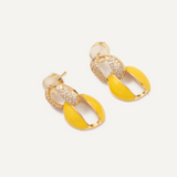 Hazel Earrings - Gold Daisy
