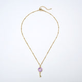 Secret Diary Necklace - Lilac