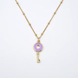 Secret Diary Necklace - Lilac