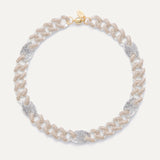 Jazmyn Necklace - Linen Pearl