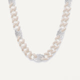 Jazmyn Necklace - Linen Pearl