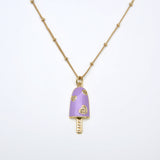 Summer Days Necklace - Lilac