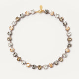 Alice Necklace - Platinum Neutral Multi