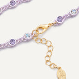 Gemma Anklet - Lilac