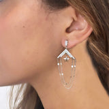 Tina Earrings - Silver