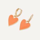 Delfina Earrings - Gold Apricot