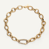 Charlotte Necklace - Antique Gold