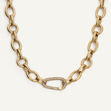 Charlotte Necklace - Antique Gold