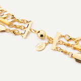 Prague Necklace - Gold