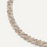 Isla Bracelet - Metallic Pearl White