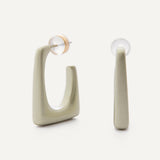 Ivy Earrings - Metallic Kiwi